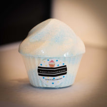 Load image into Gallery viewer, Lemon Blueberry Cupcake Bath Bomb
