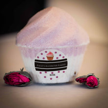 Load image into Gallery viewer, Rose Scented Cupcake Bath Bomb
