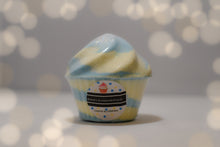 Load image into Gallery viewer, Lemon Blueberry Cupcake Bath Bomb
