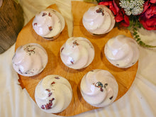 Load image into Gallery viewer, Rose Scented Cupcake Bath Bomb
